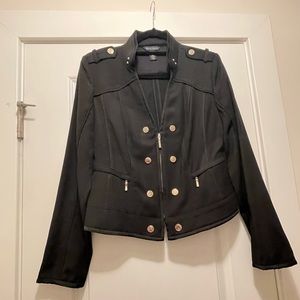White House Black Market Black Blazer Women’s Size 10